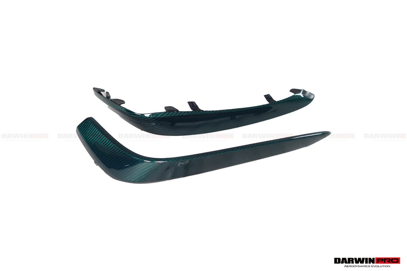 2015 - 2021 Mercedes Benz W205 C63&S AMG Carbon Fiber Front Canards